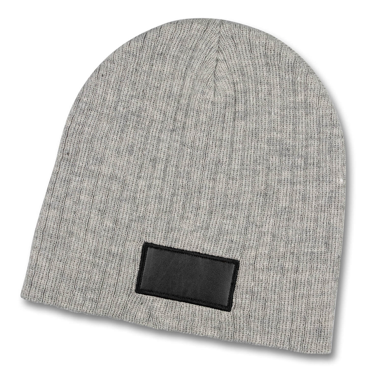 Nebraska Heather Cable Knit Beanie Patch - Printed