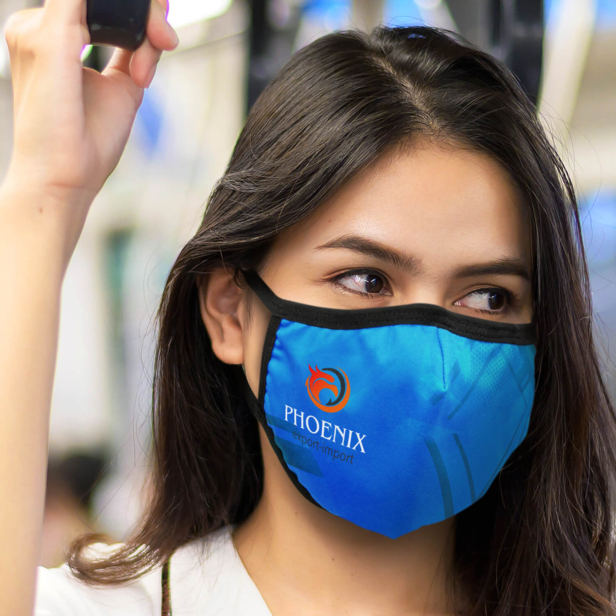 Full Colour Reusable Face Mask Premium - Full Colour Print
