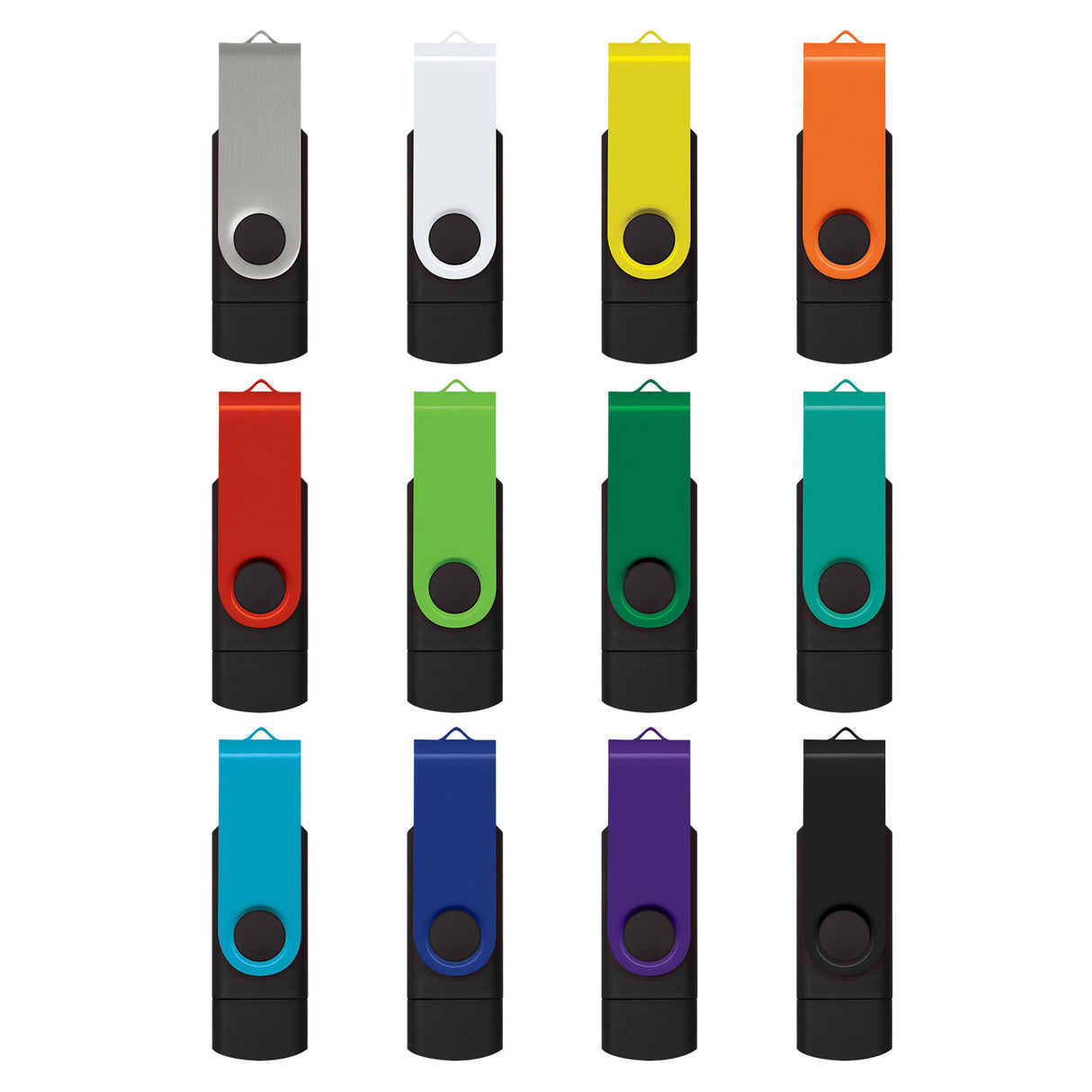 Helix 16GB Dual Flash Drive - Printed