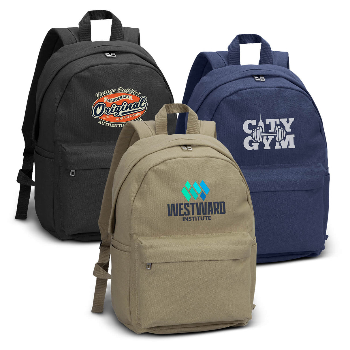Canvas Backpack - Printed