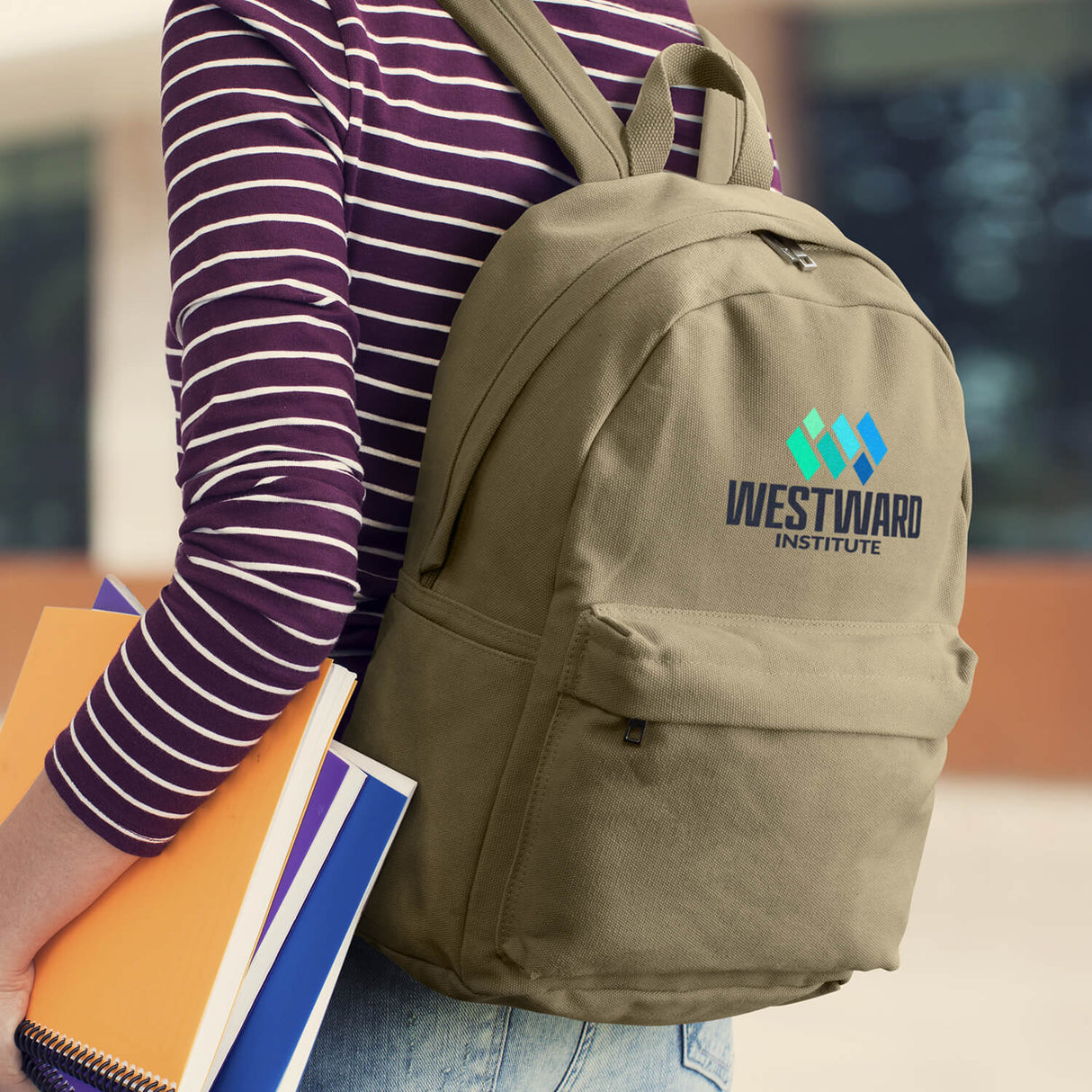 Canvas Backpack - Printed