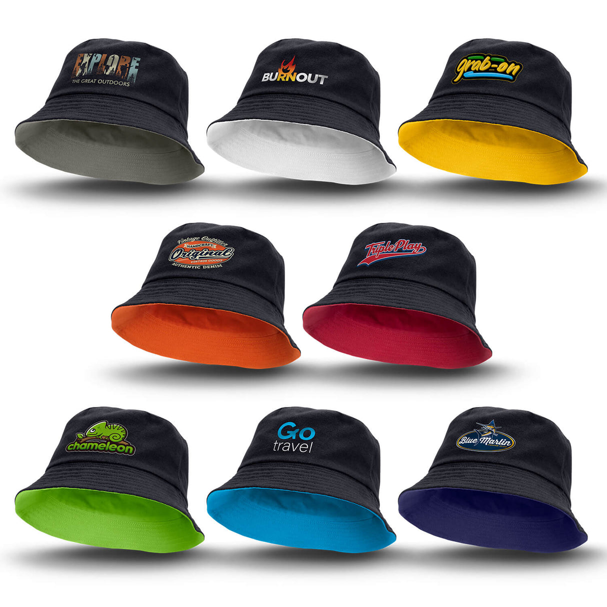 Reversible Bucket Hat - Printed