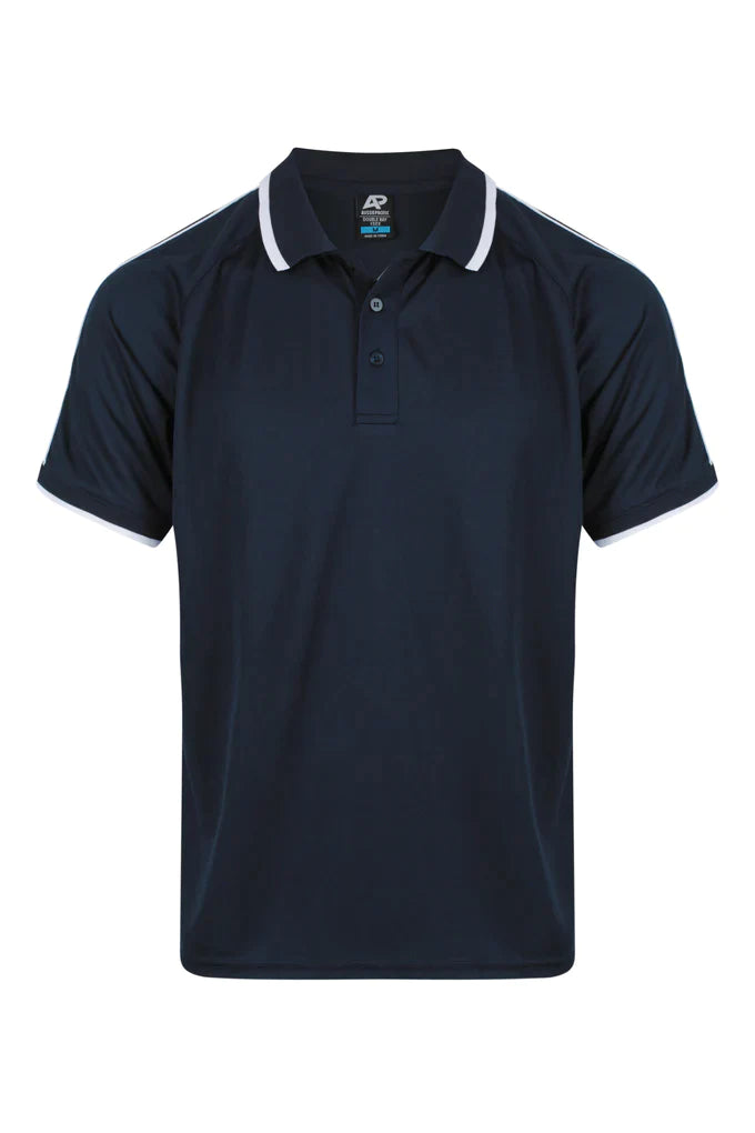 1322 Aussie Pacific Double Bay Mens Polos Short Sleeve