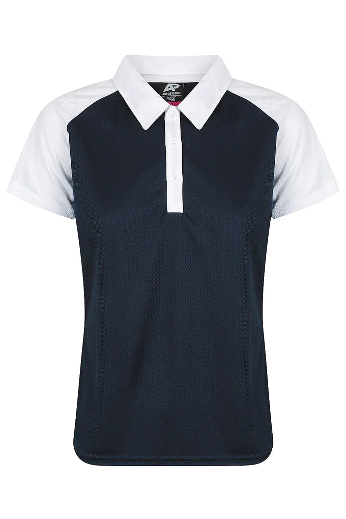 2318 Aussie Pacific Manly Ladies Polos Short Sleeve - Other Colours