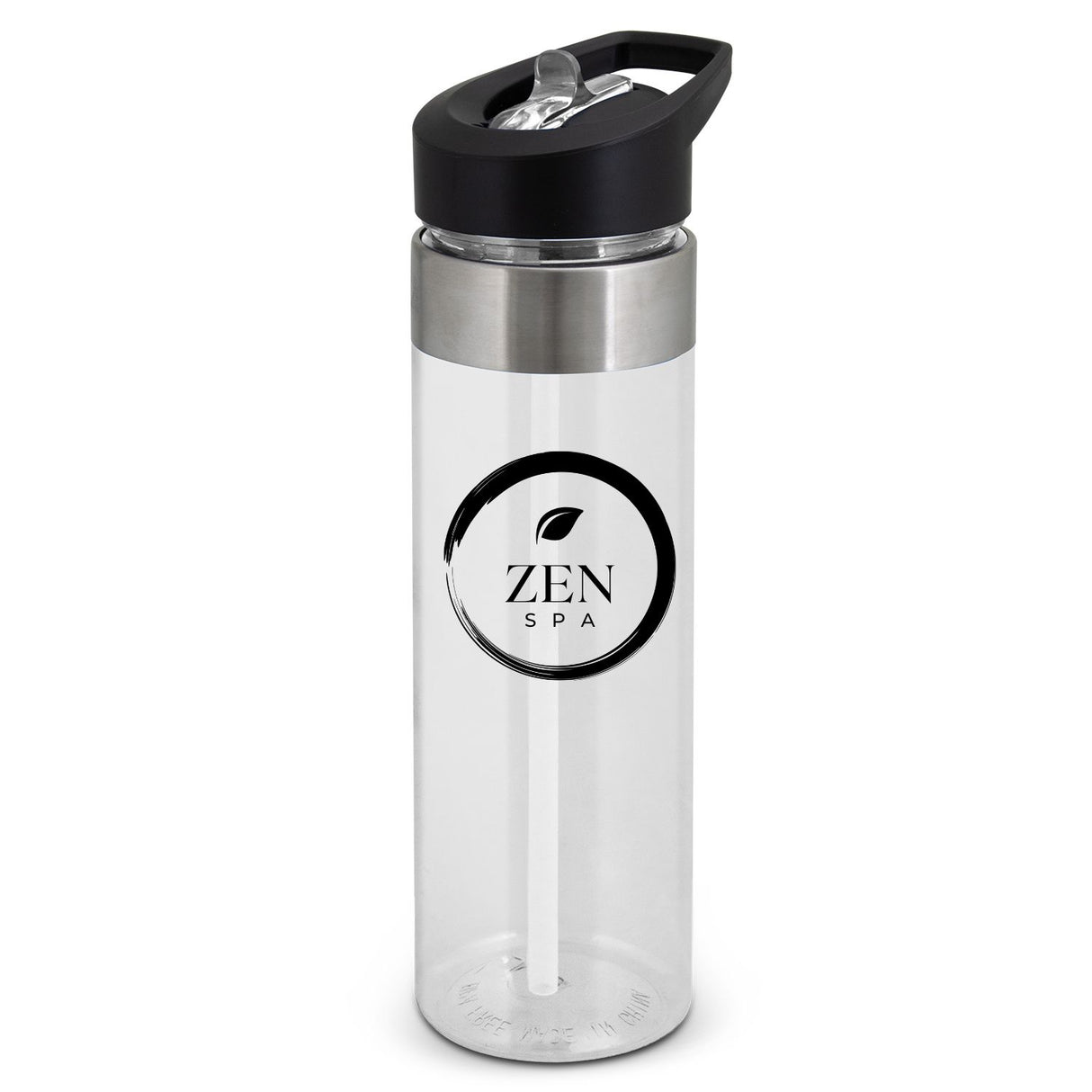 Stylish Translucent Drink Bottle 650ml - Printed