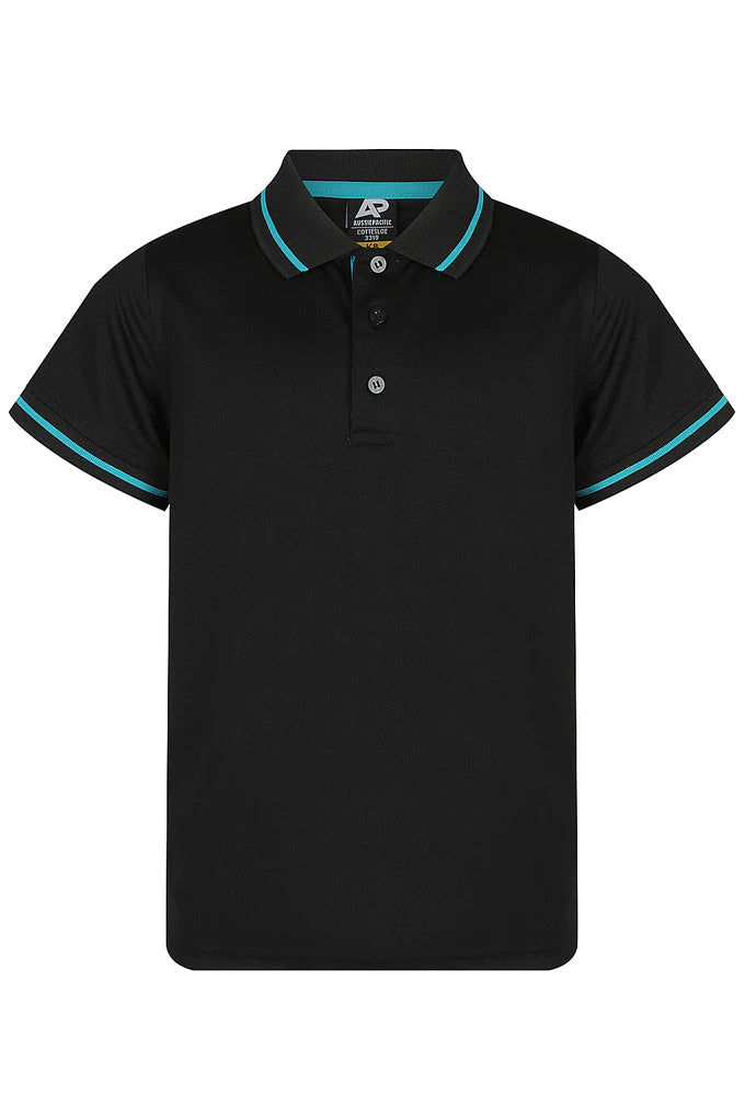 3319 Aussie Pacific Cottesloe Kids Polos Short Sleeve