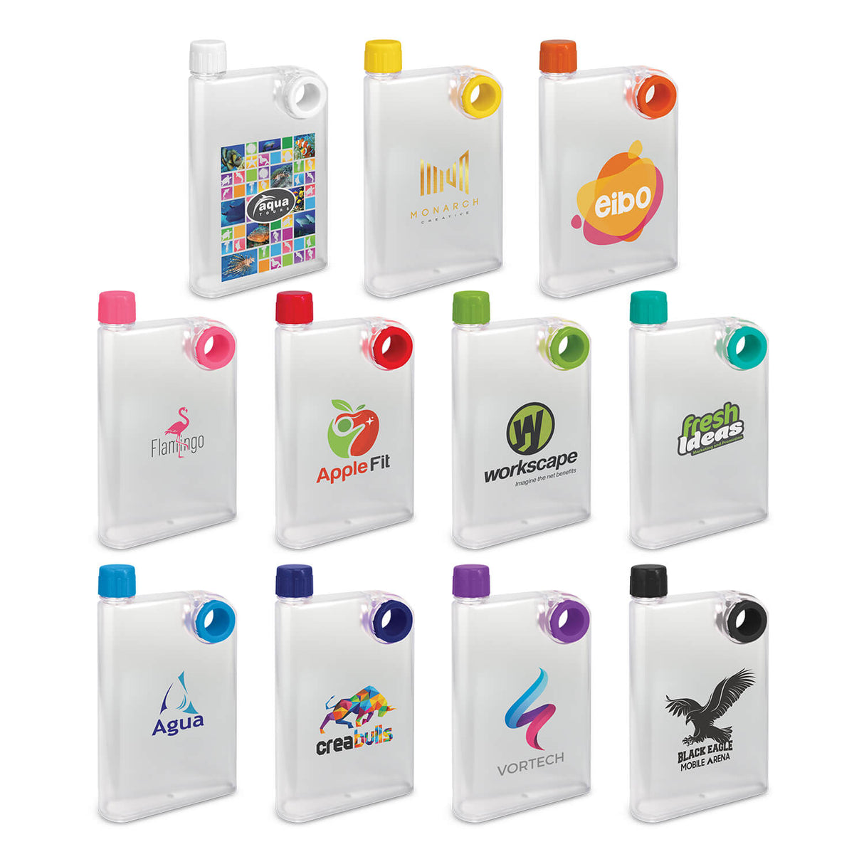 Accent Water Bottle 400ml - Printed