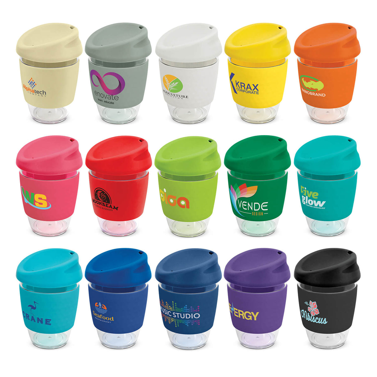 Nova Coffee Cup Tritan 340ml - Printed