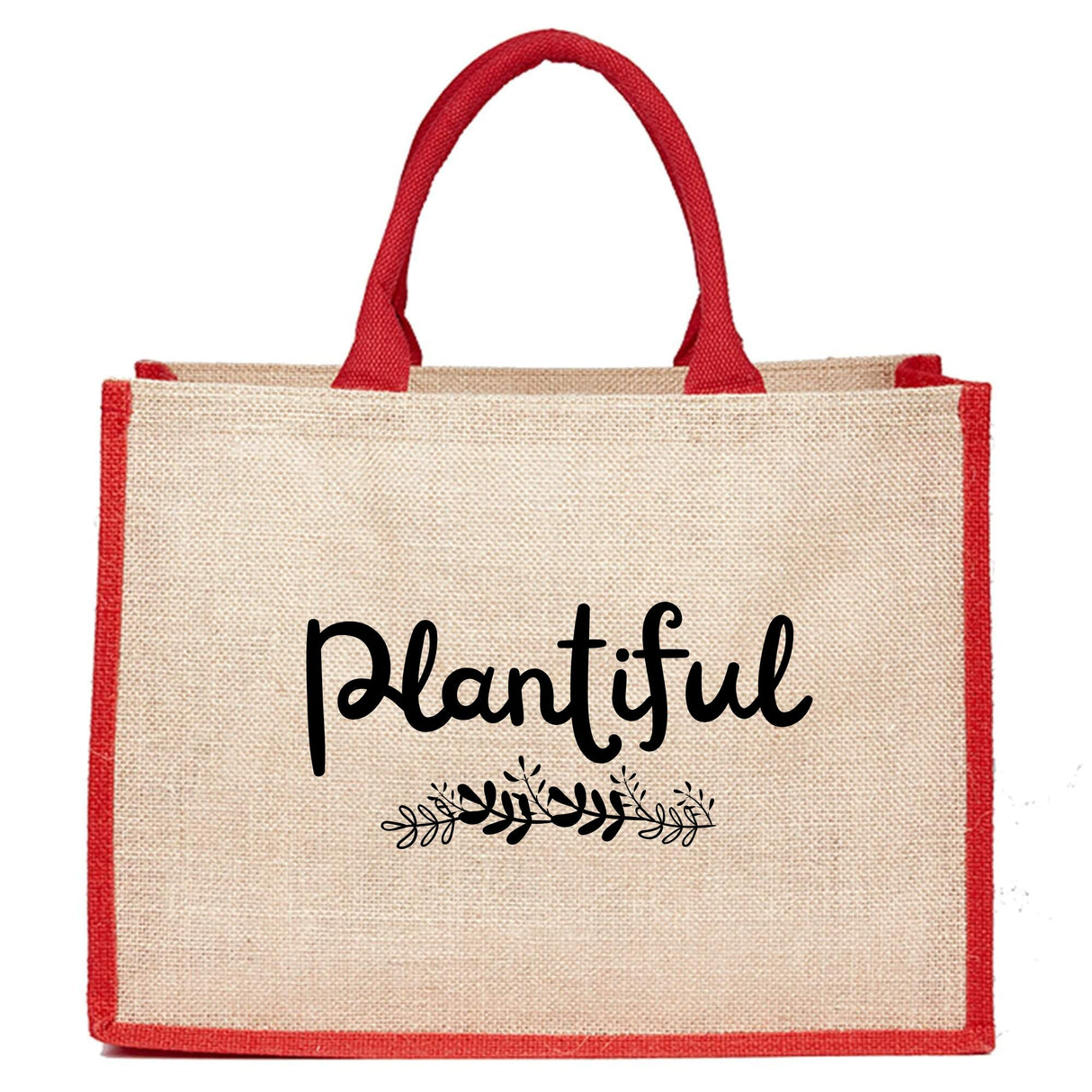 Jute Shopping Bag - Printed