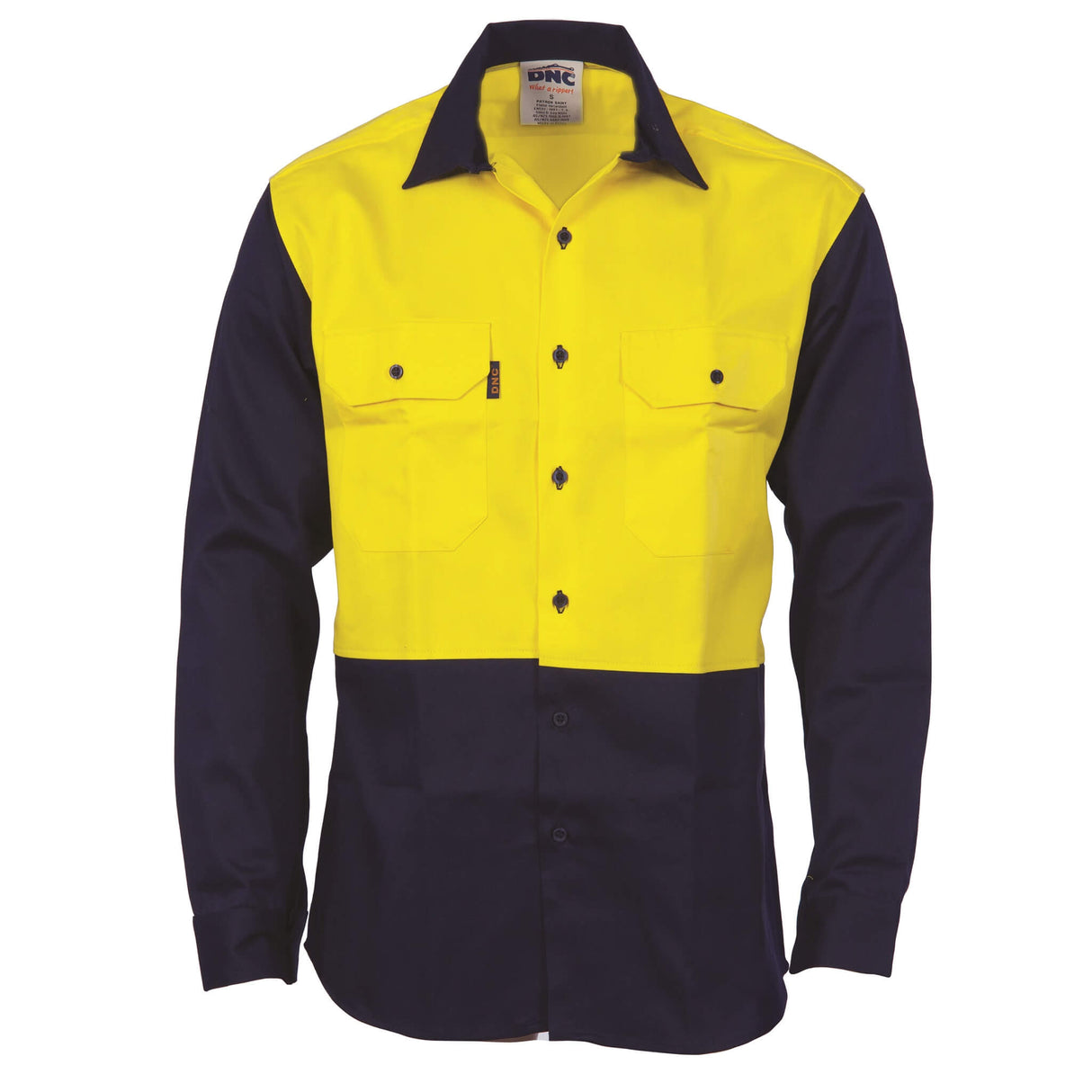 3406 Patron Saint® Flame Retardant Two Tone Drill Shirt L/S