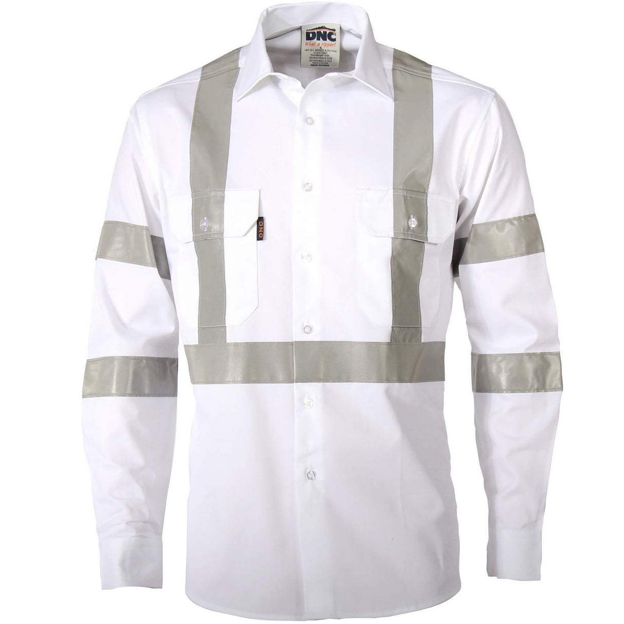 3537 RTA Night Shirt Worker With CSR R/Tape Long Sleeve