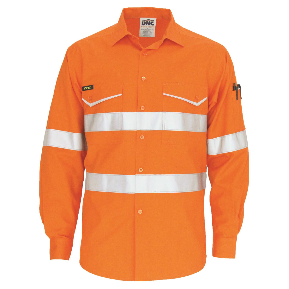 3590 Ripstock Cotton Cool Shirt With CSR Reflective Tape L/S