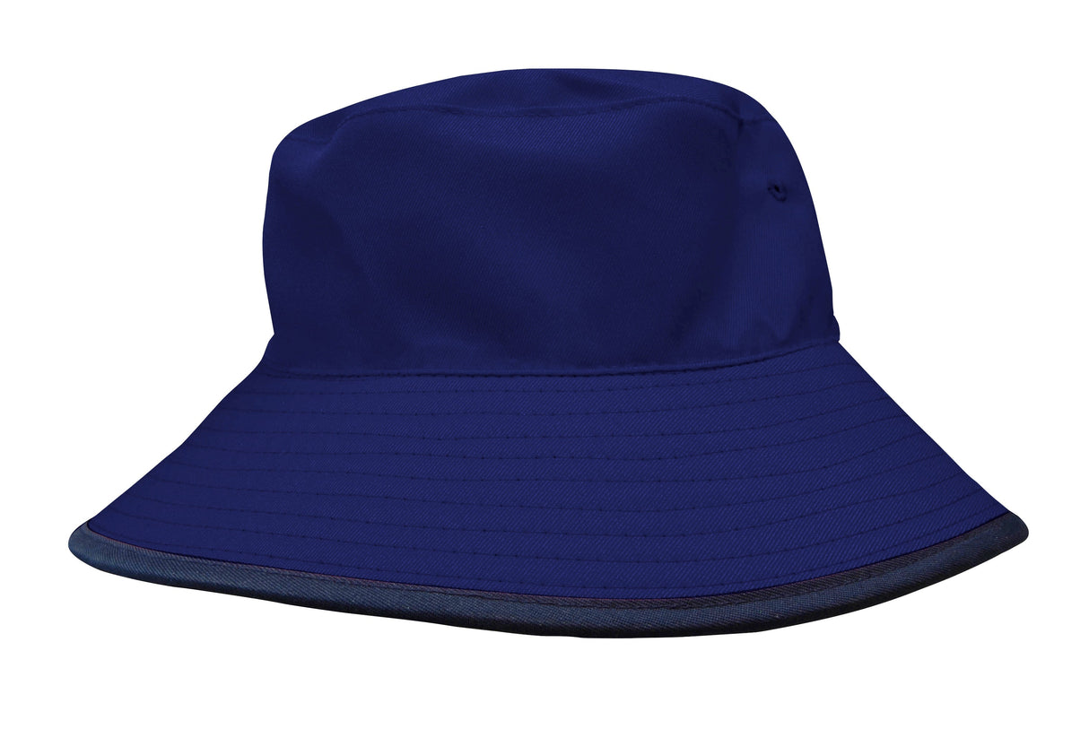 Headwear Reversible Breathable Poly Twill Bucket Hat (3935)