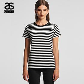 AS Colour 4037 Maple Stripe Tee - Ladies