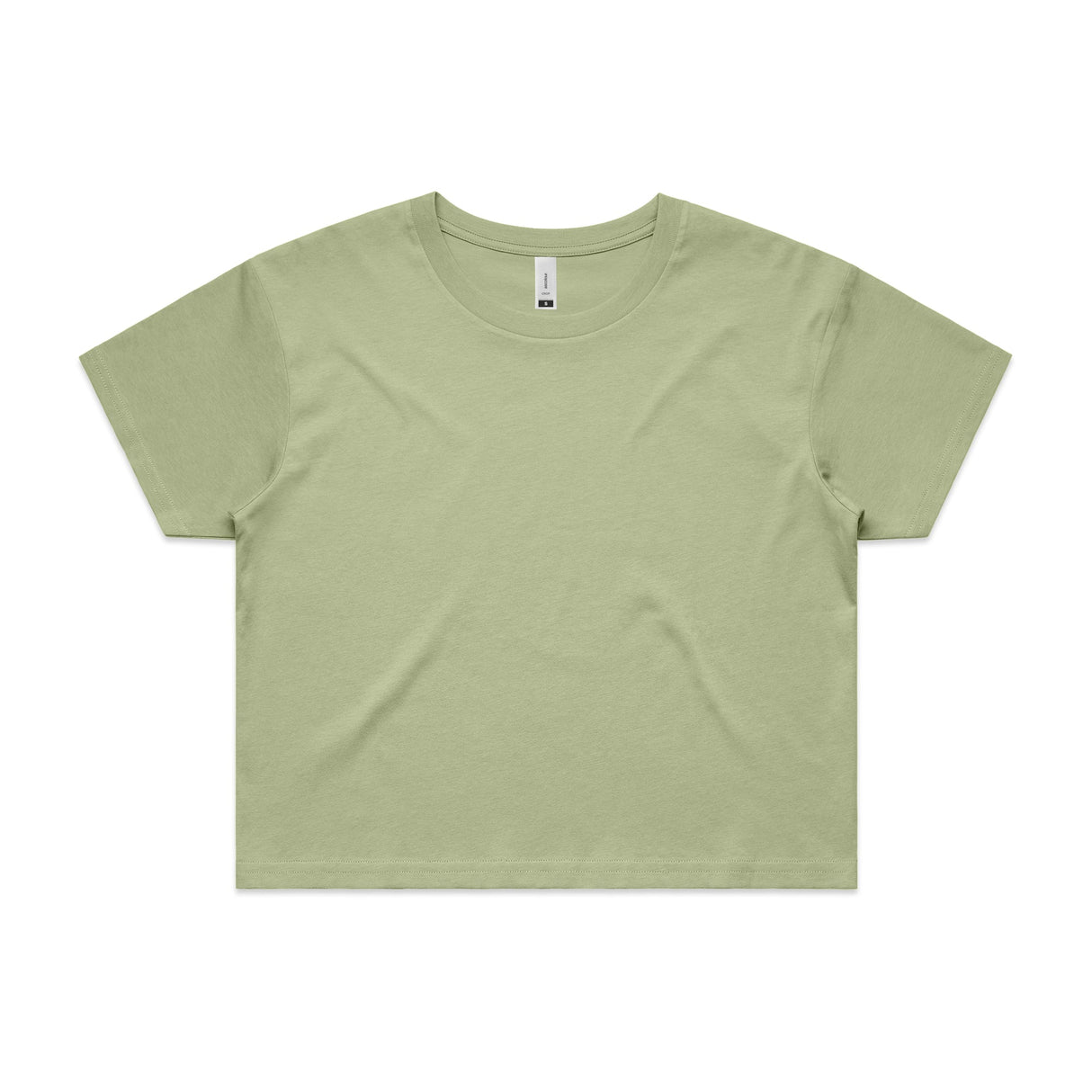 4062 AS Colour Wo's Crop Tee - Ladies