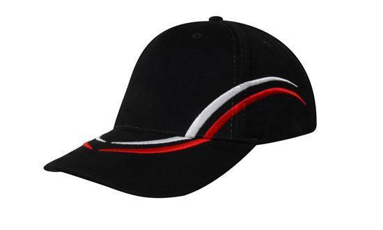 Headwear Brushed Heavy Cotton With Curved Embroidery On Crown And Peak (4075)
