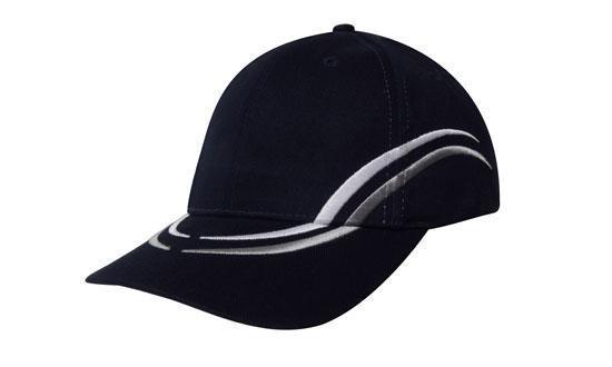 Headwear Brushed Heavy Cotton With Curved Embroidery On Crown And Peak (4075)