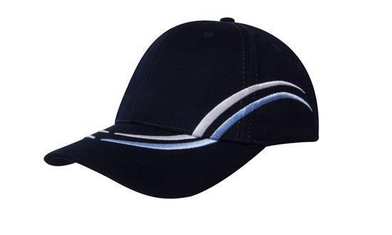Headwear Brushed Heavy Cotton With Curved Embroidery On Crown And Peak (4075)