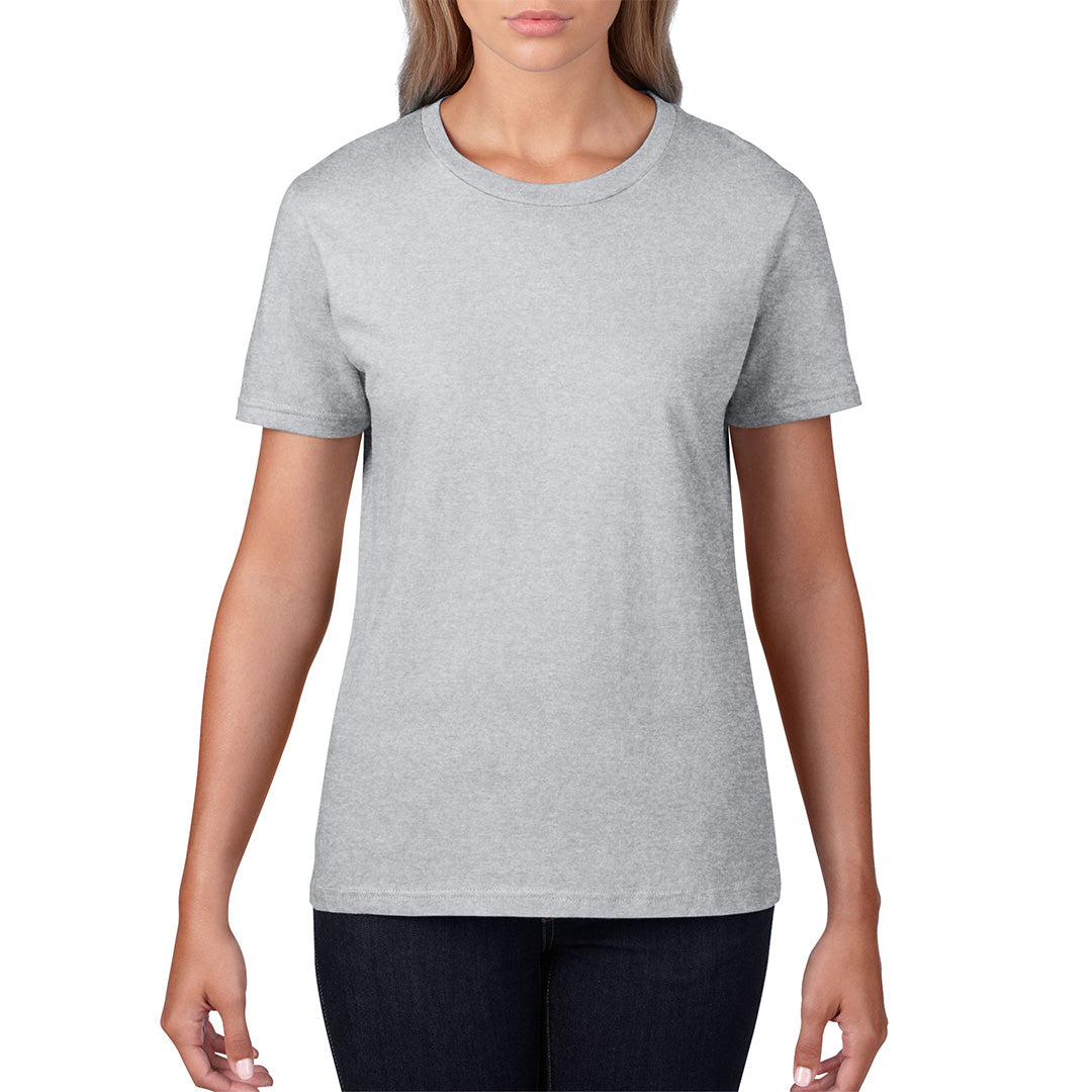 4100L Gildan Premium Cotton Tee Ladies