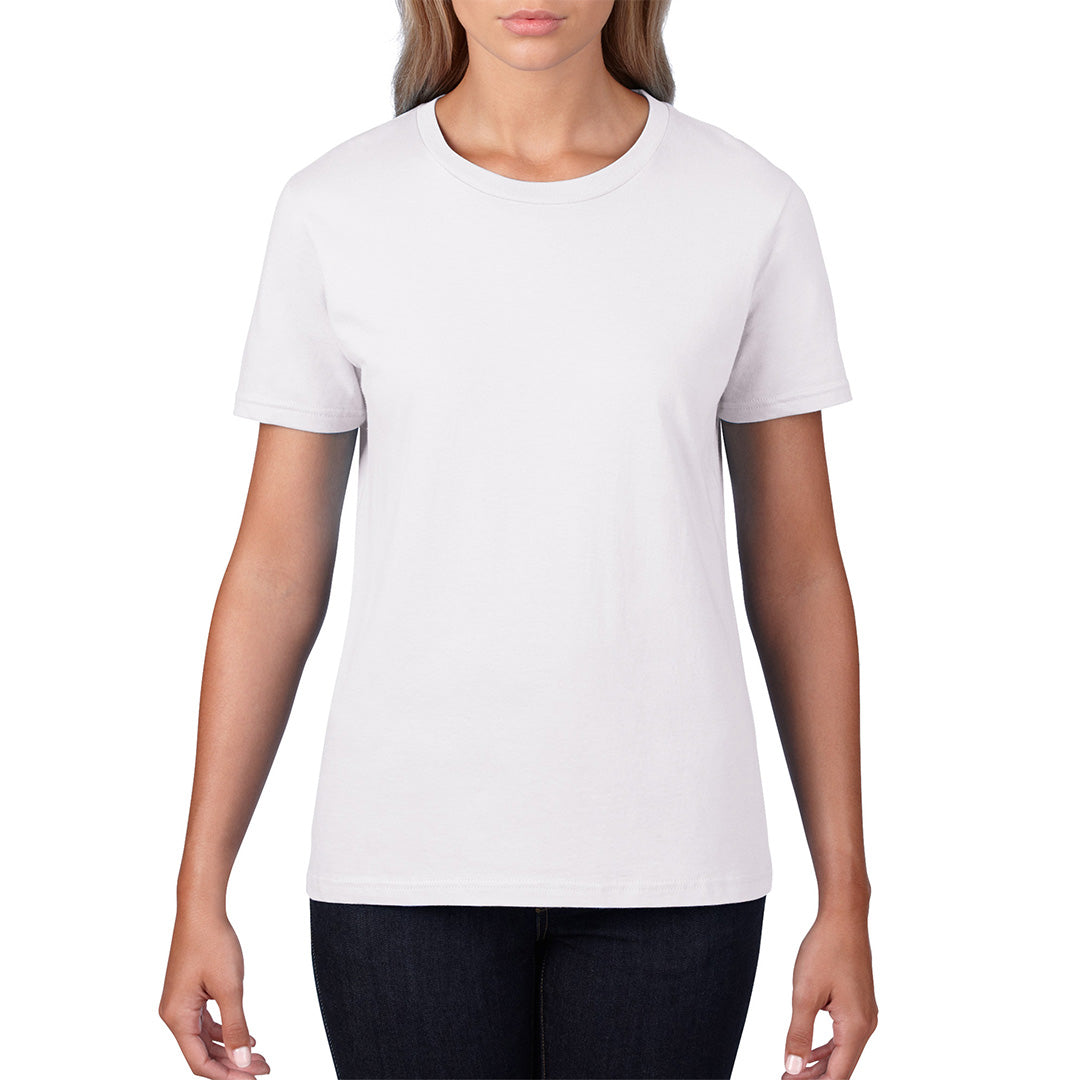 4100L Gildan Premium Cotton Tee Ladies