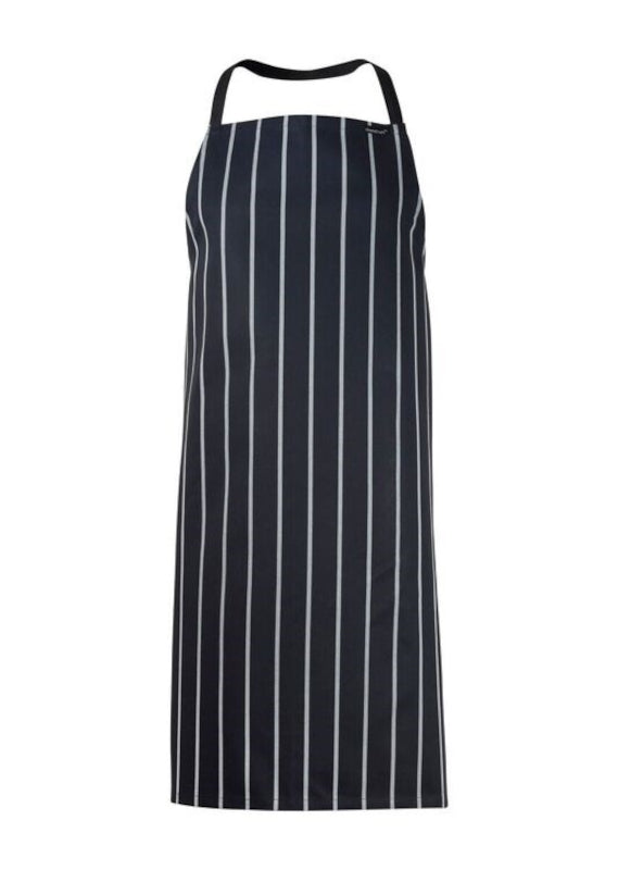 CA005 Chefs Craft Full Bib Cafe Stripe Apron