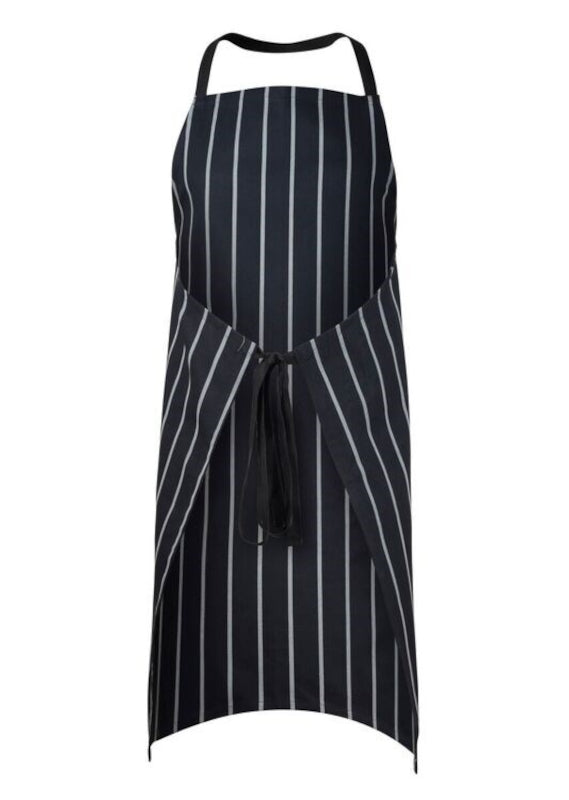 CA005 Chefs Craft Full Bib Cafe Stripe Apron