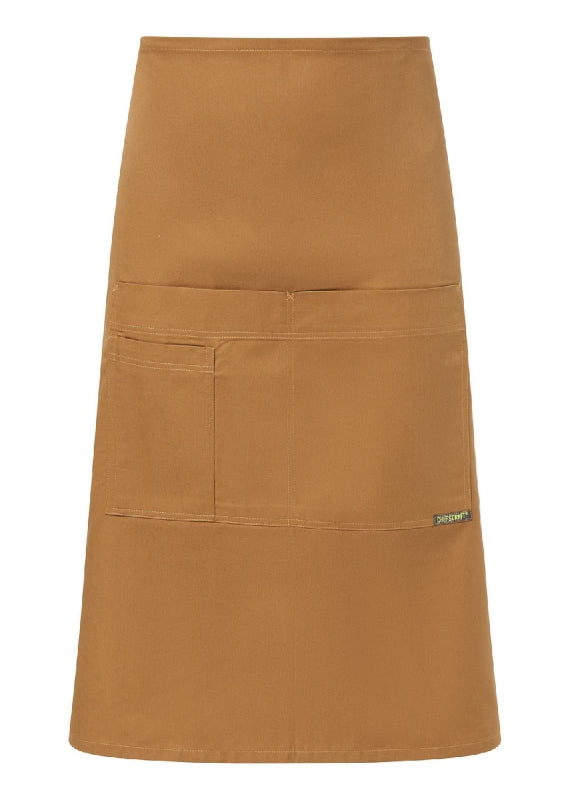 CA032 ChefsCraft 3/4 Apron w/Pockets