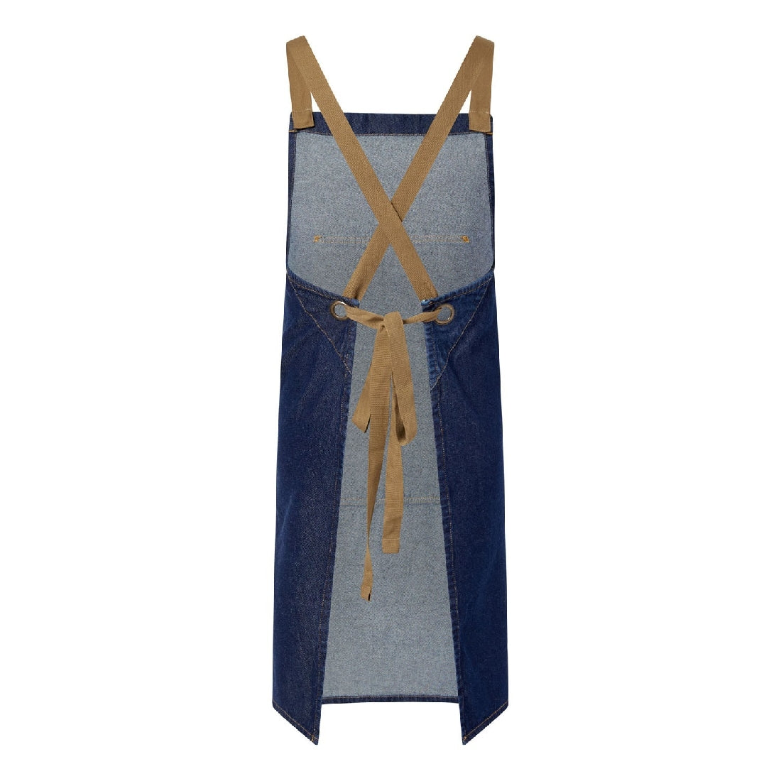 CA033 ChefsCraft Denim Bib Apron With Pocket