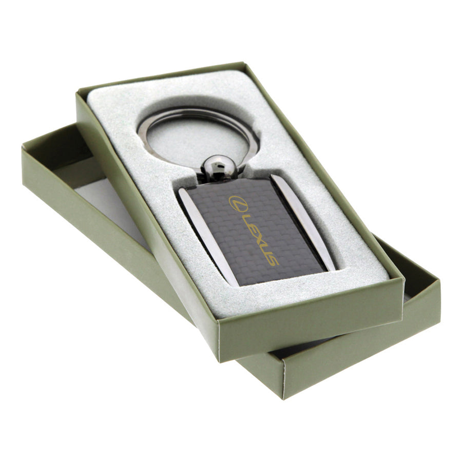 Deluxe Fibre Keychain - Branded