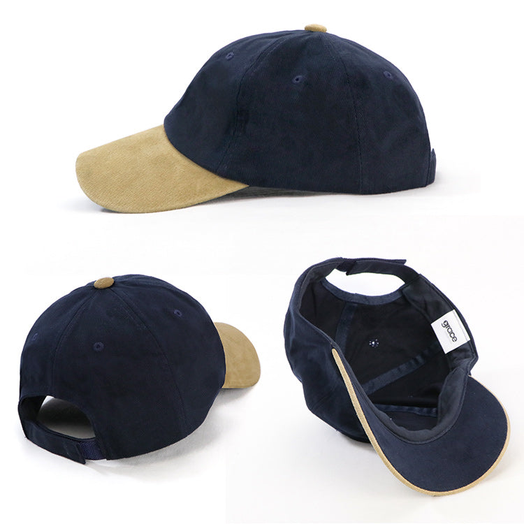 Suede Peak - Embroidered