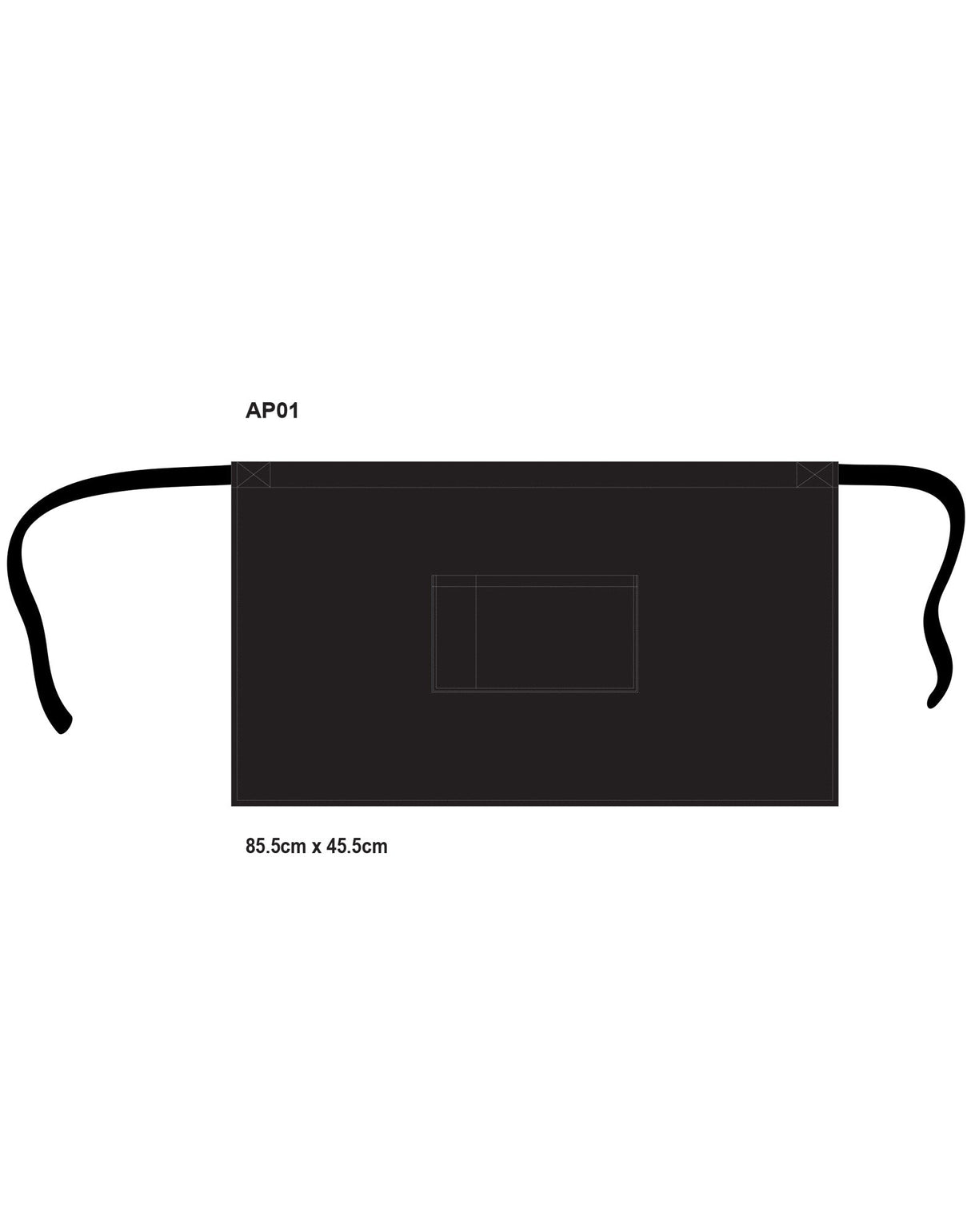 AP01 Short Waist Apron