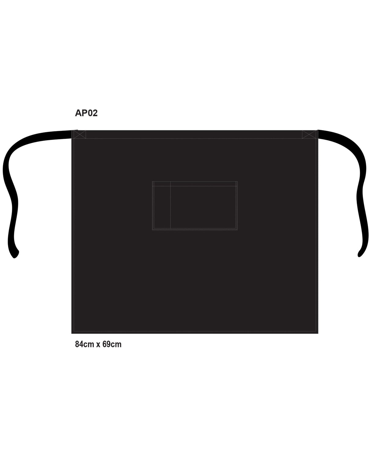 AP02 Long Waist Apron