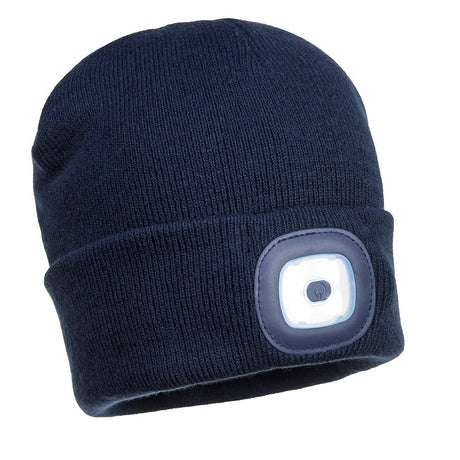 B029 Beanie LED Head Light USB Rechargeable - dixiesworkwear