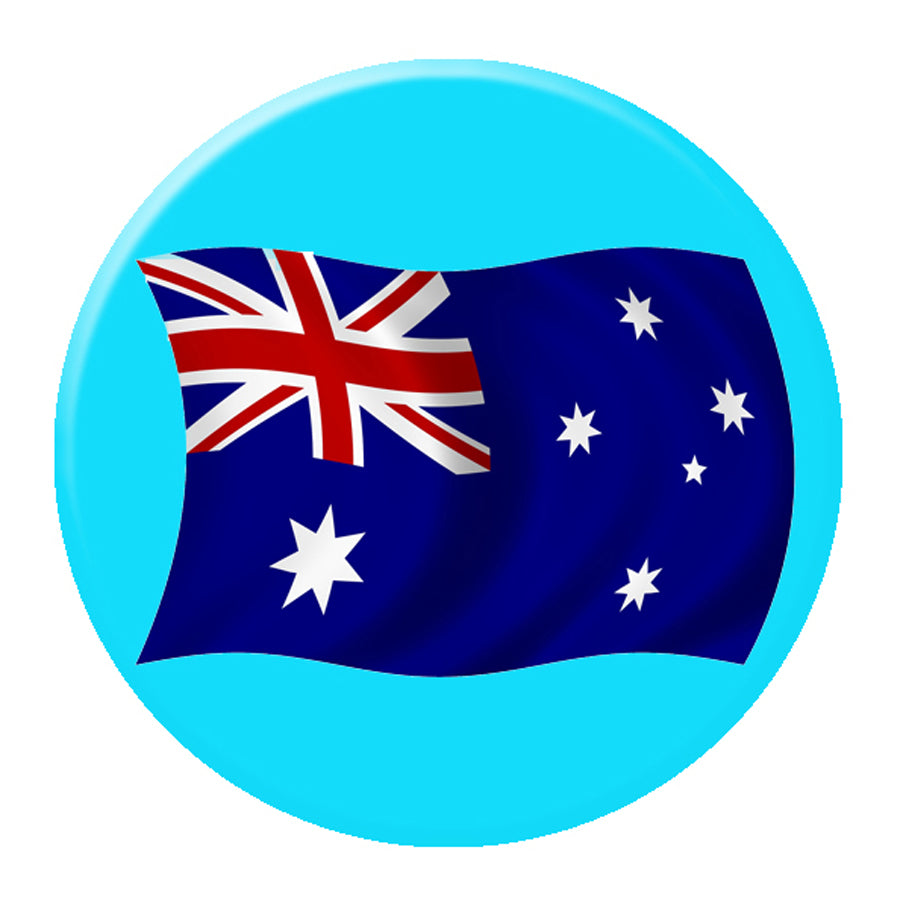 Australian Made Button Badges 25mm - Printed