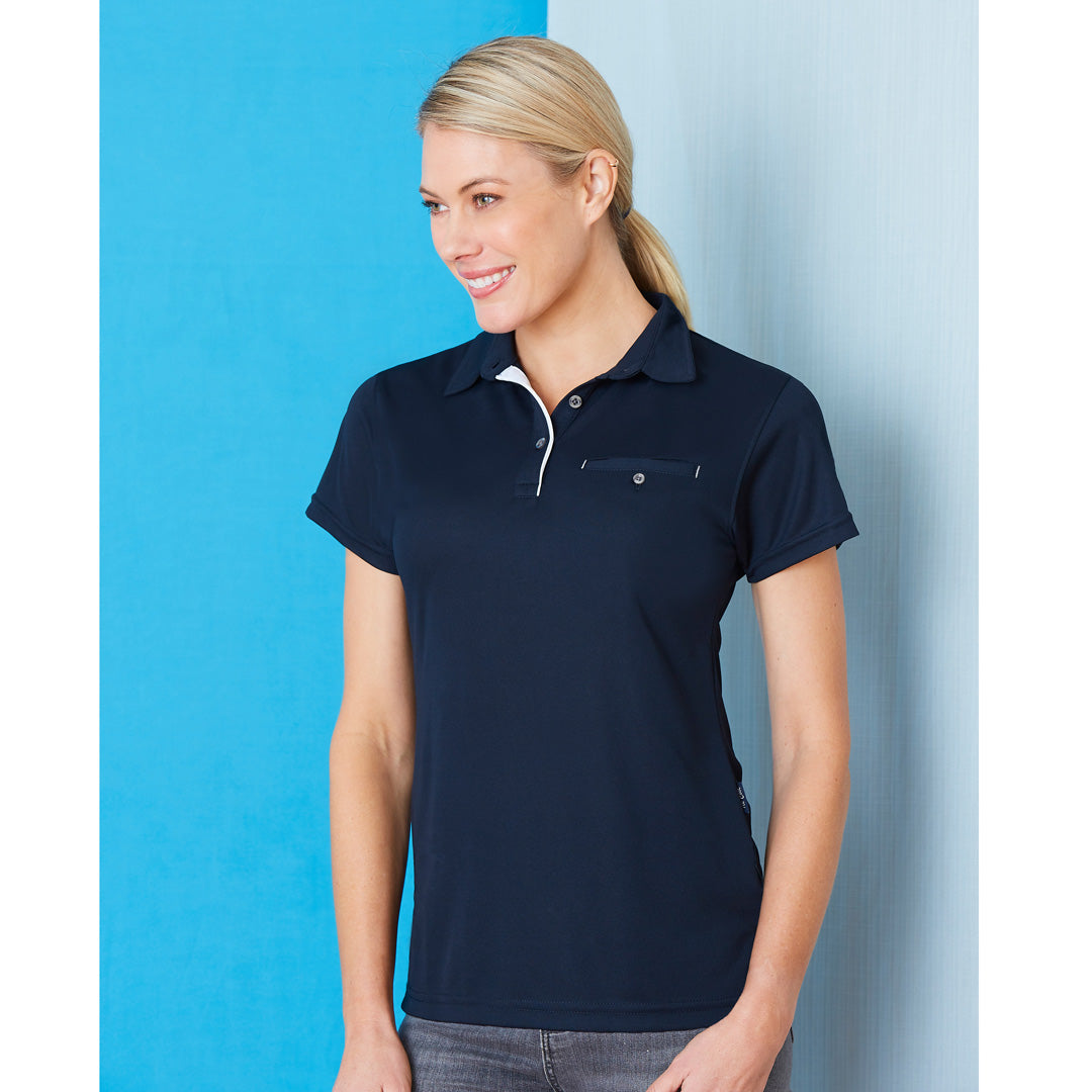 1163 Boston Polo Ladies - Embroidered