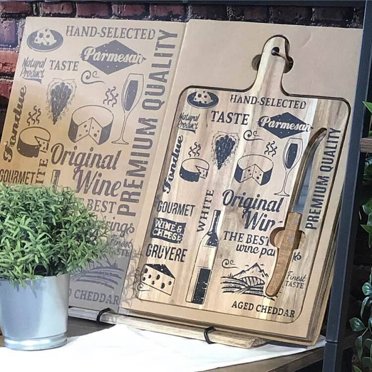 Strand Cheeseboard - Printed