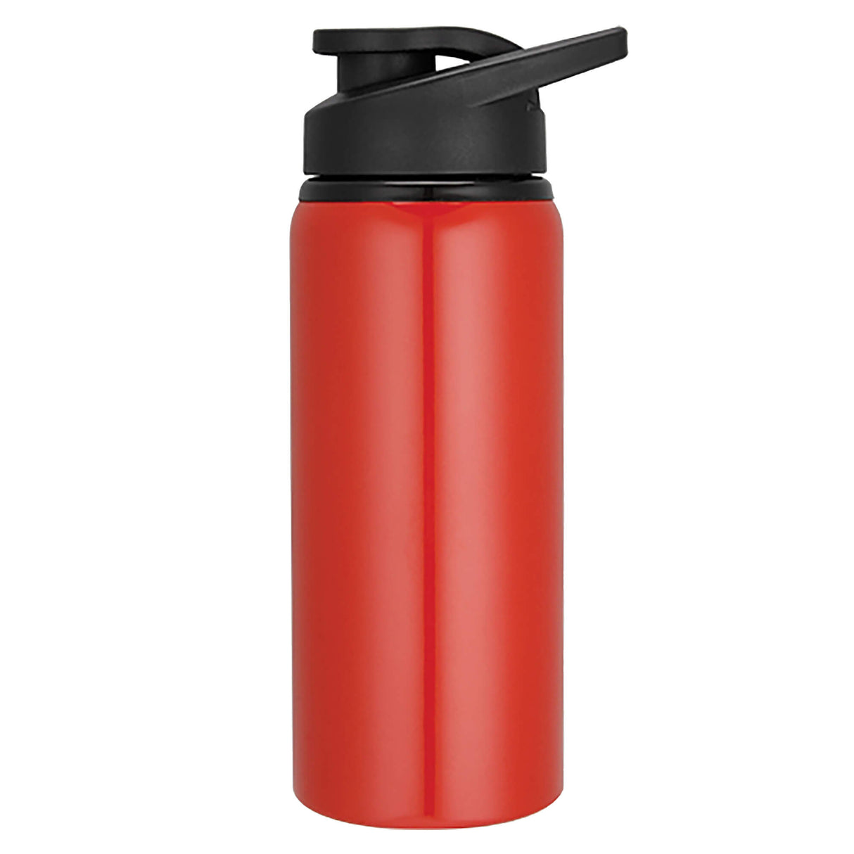 Aluminium Custom Sports Bottle w/ Flip Top Lid 600ml