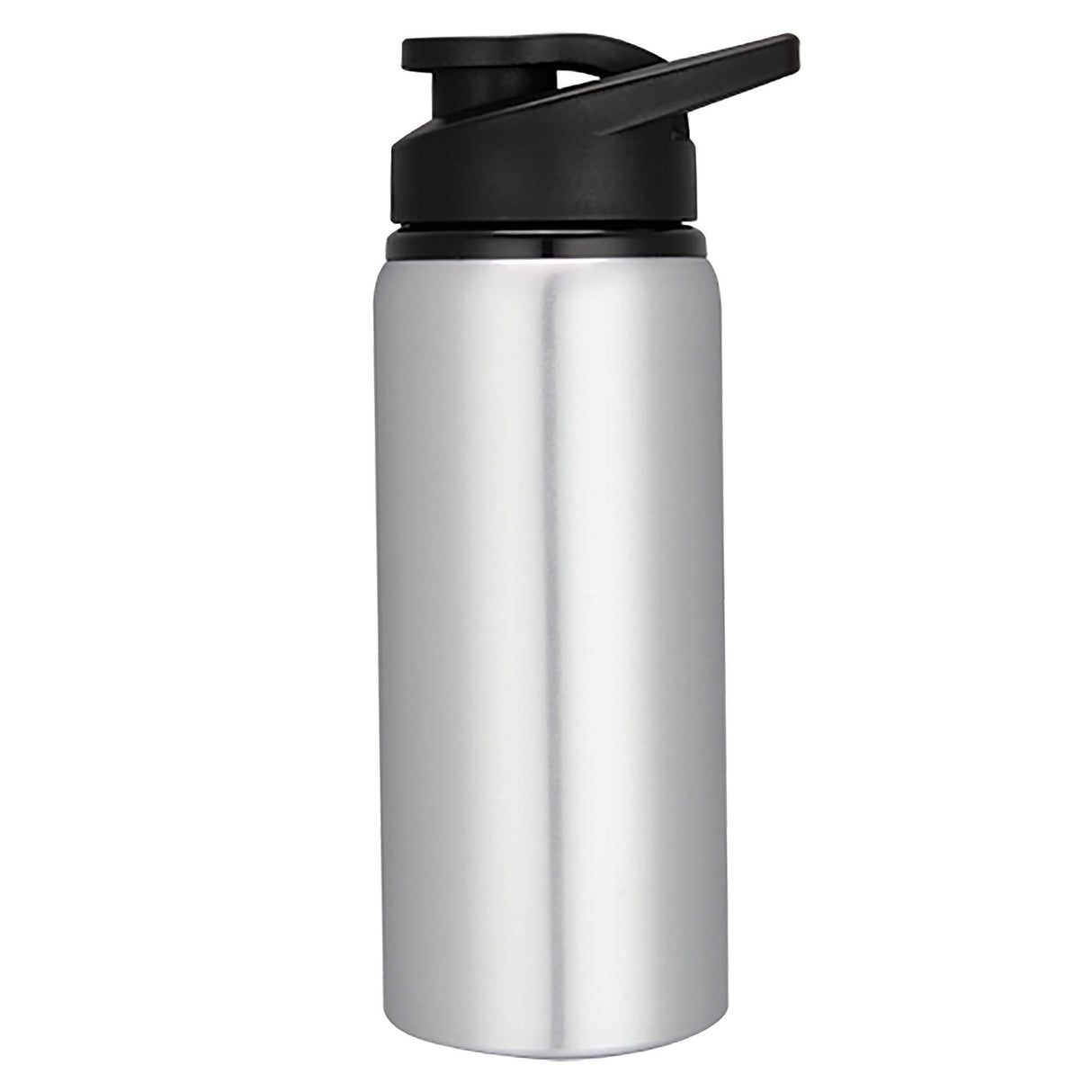 Aluminium Custom Sports Bottle w/ Flip Top Lid 600ml