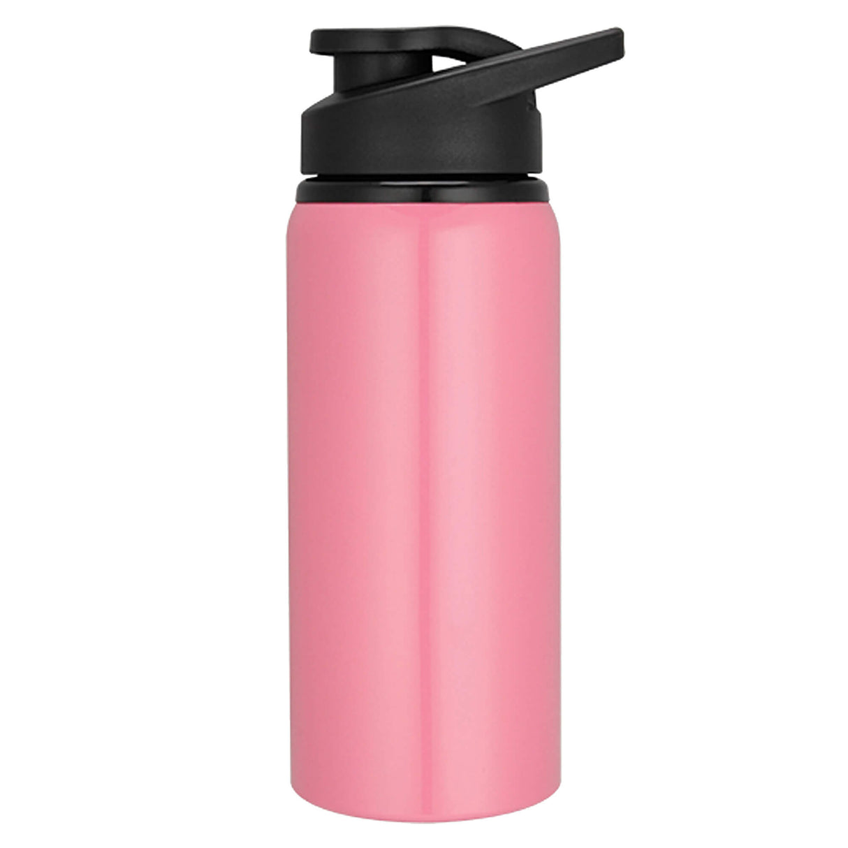 Aluminium Custom Sports Bottle w/ Flip Top Lid 600ml