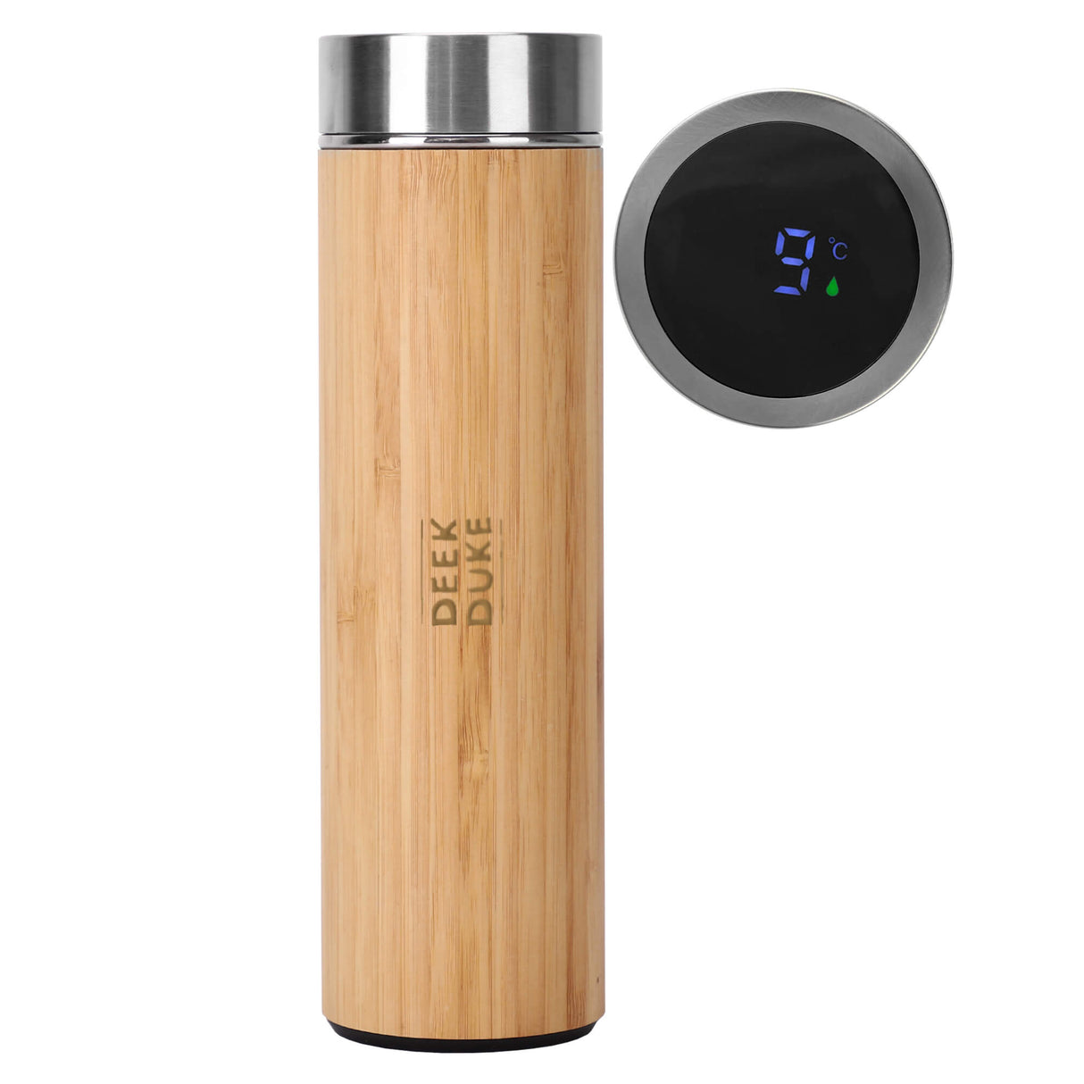 Smart Bamboo Drink Bottle 500ml - Engraved