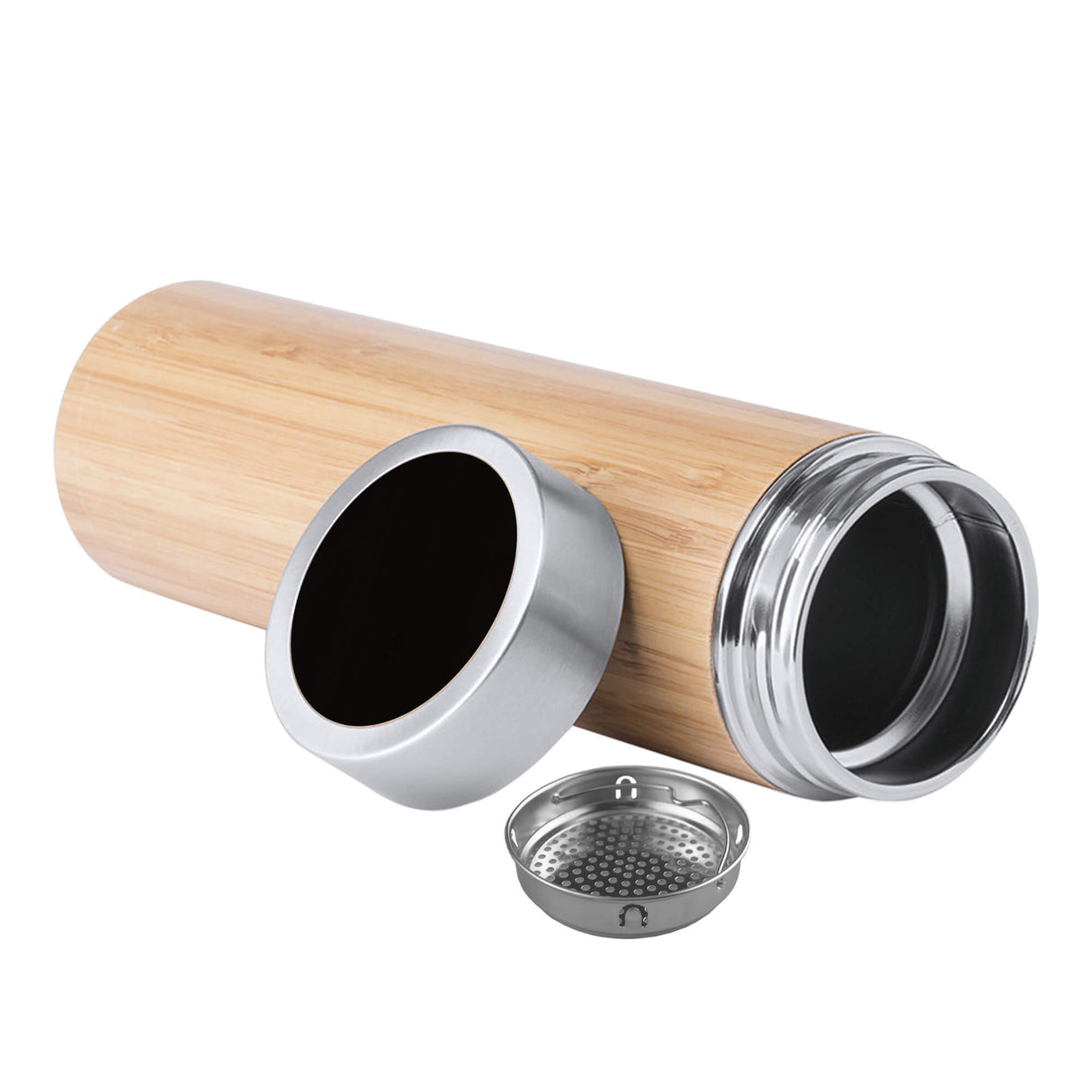 Smart Bamboo Drink Bottle 500ml - Engraved