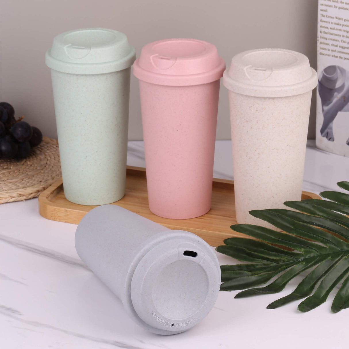 Fresh Bamboo Cup 550ml - Printed