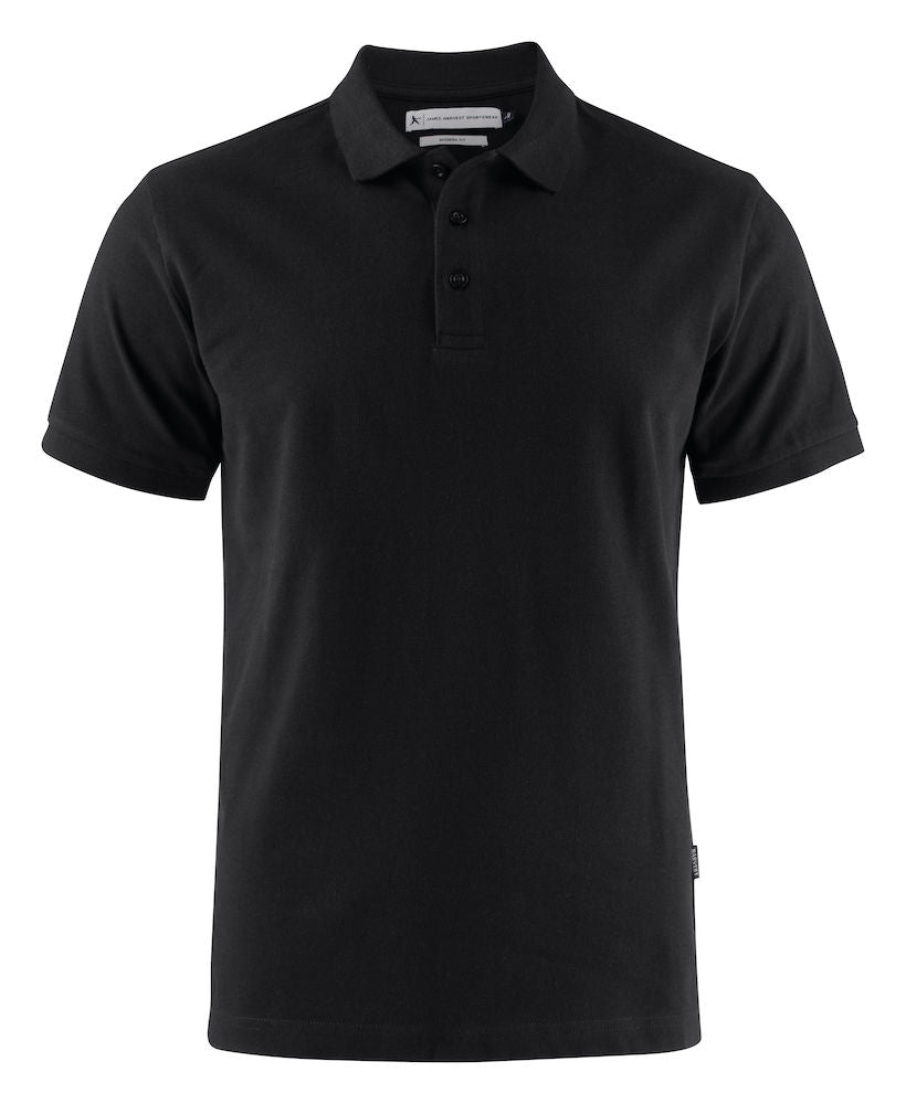 JH200S James Harvest Modern Cotton Polo Mens