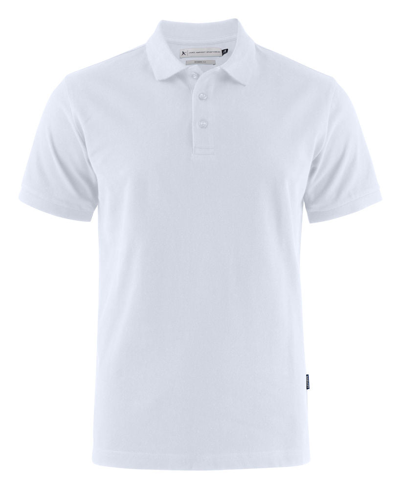 JH200S James Harvest Modern Cotton Polo Mens
