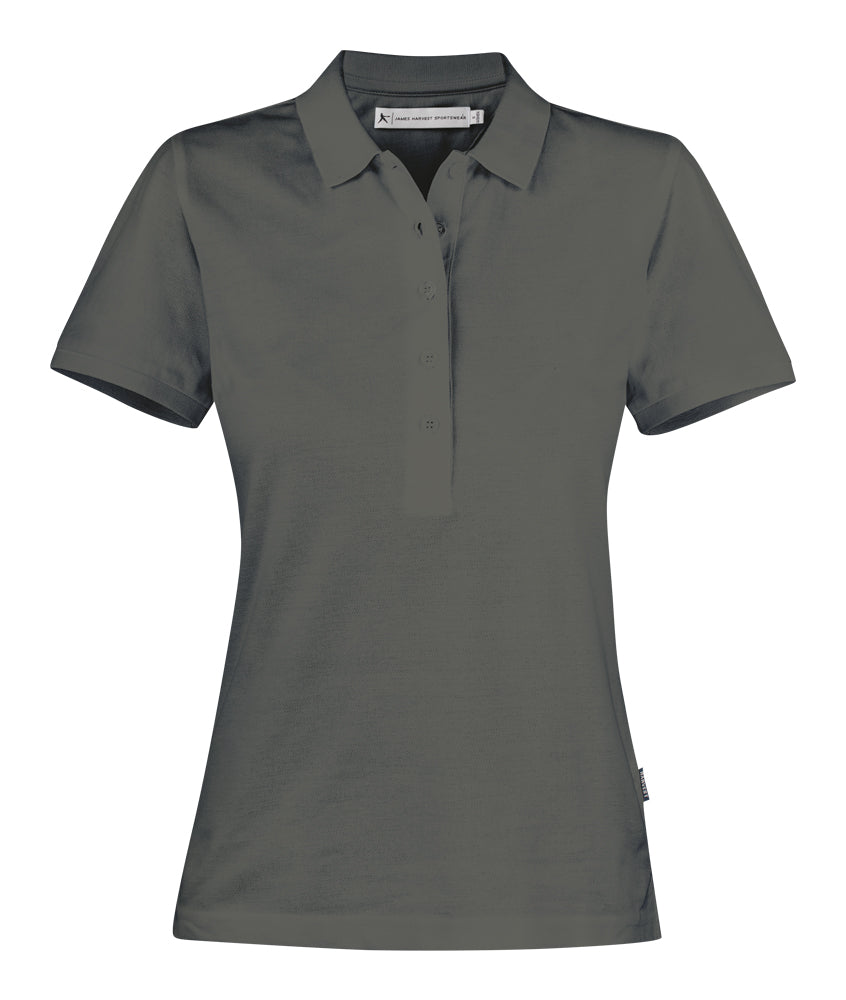 JH200W James Harvest Cotton Polo Ladies