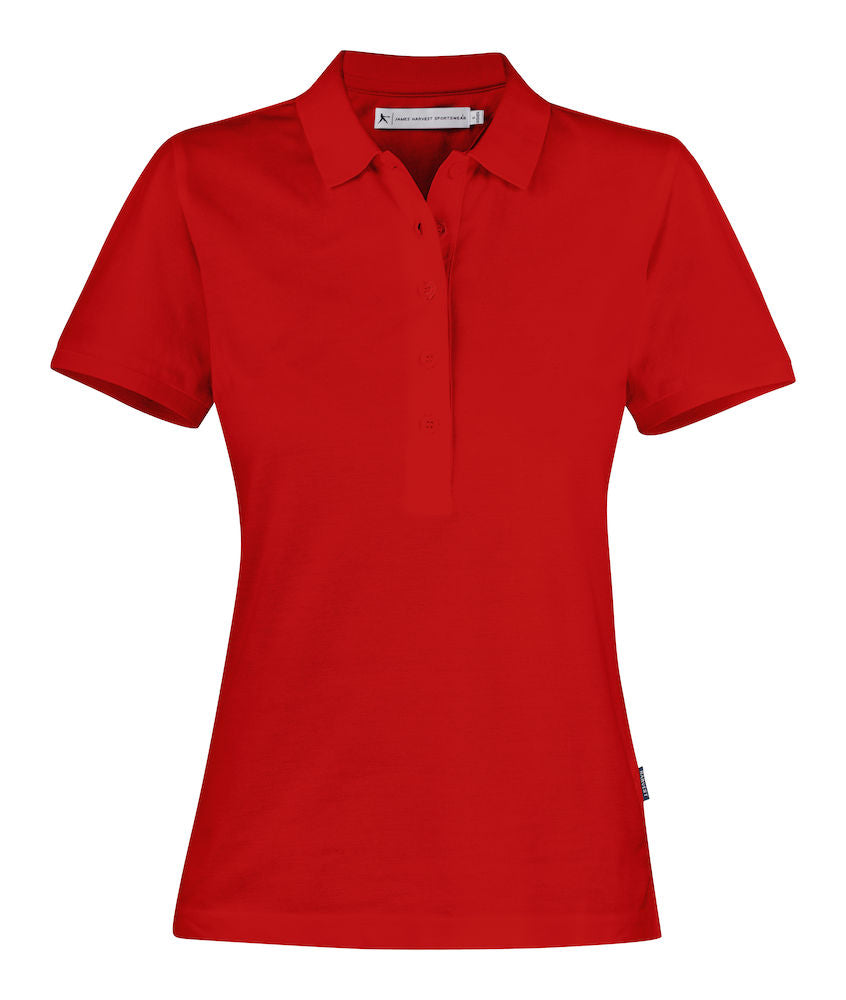 JH200W James Harvest Cotton Polo Ladies