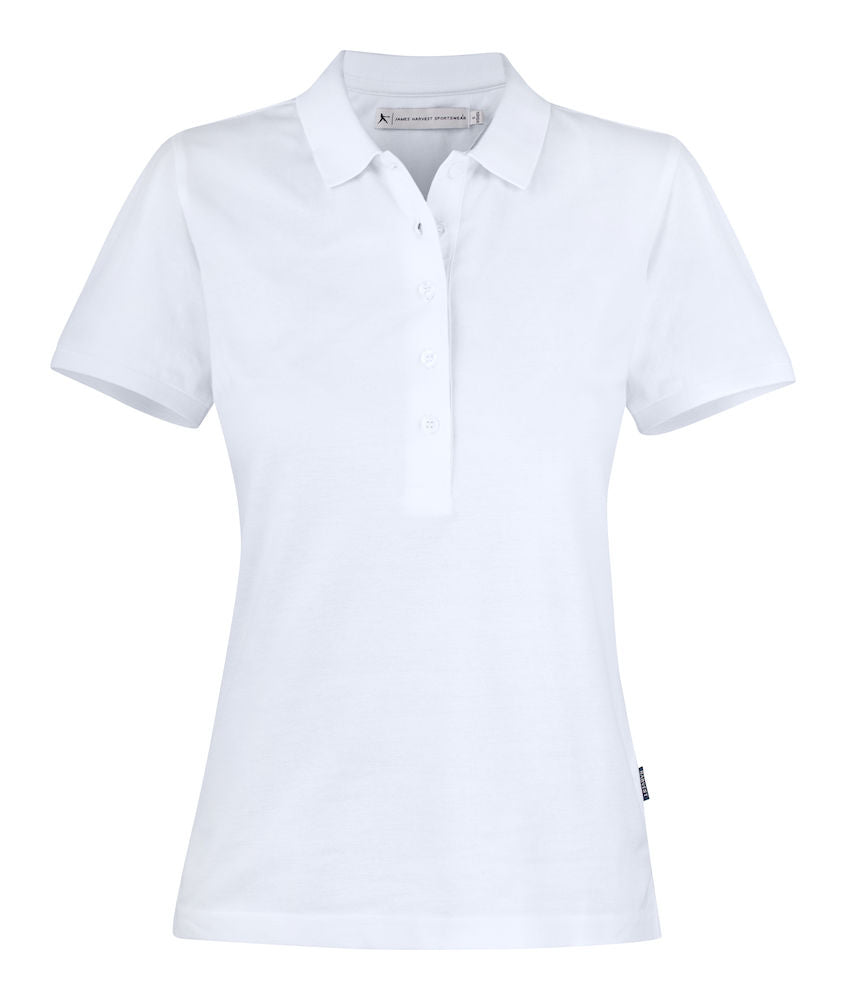 JH200W James Harvest Cotton Polo Ladies
