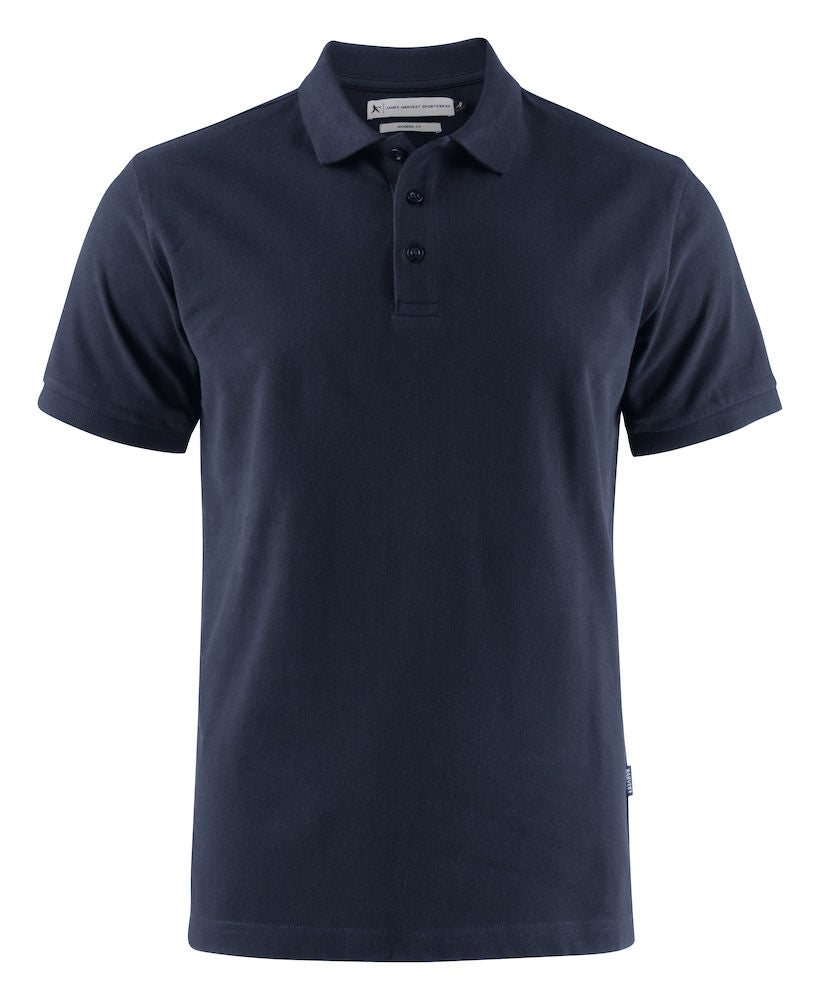 JH200 James Harvest Cotton Polo Mens