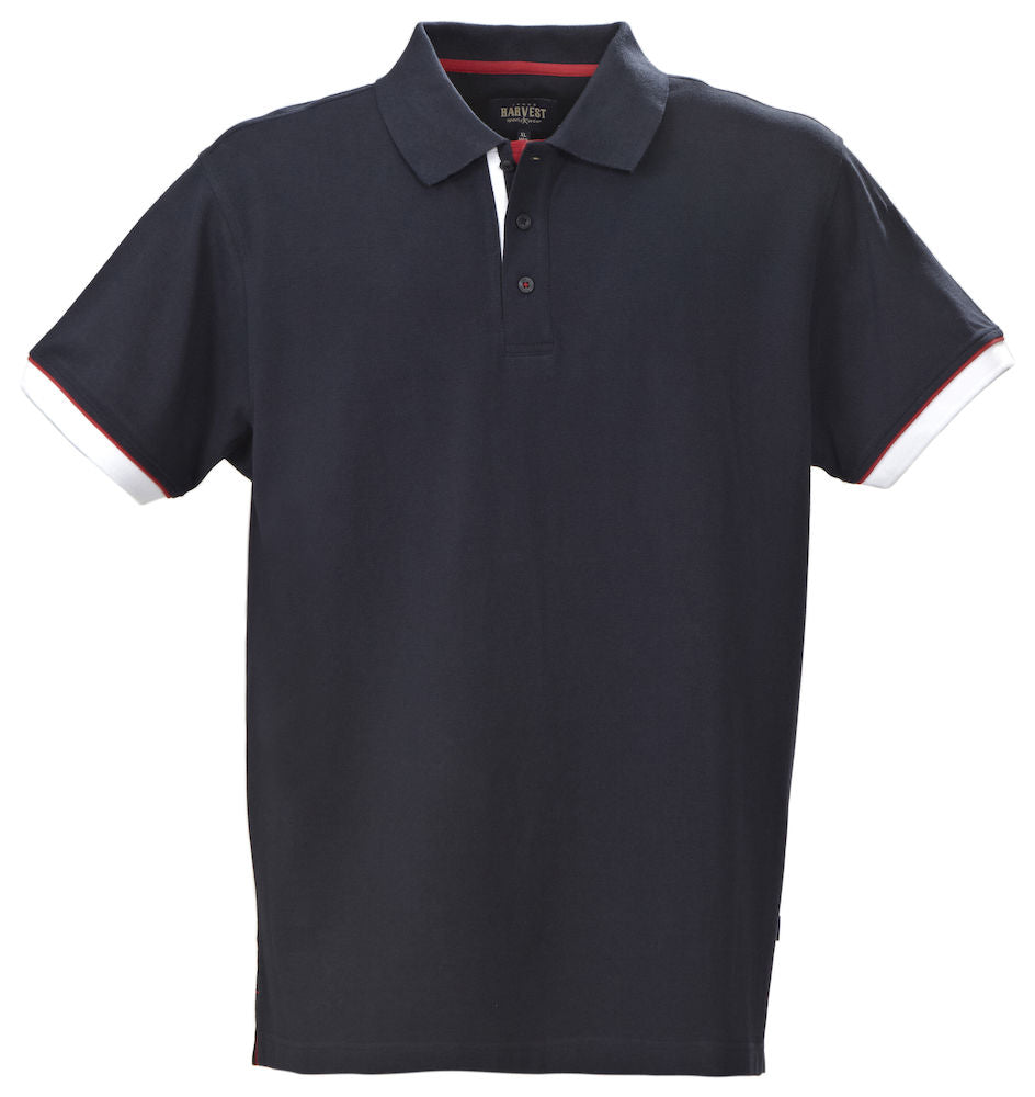 JH202S James Harvest Anderson Cotton Polos Mens