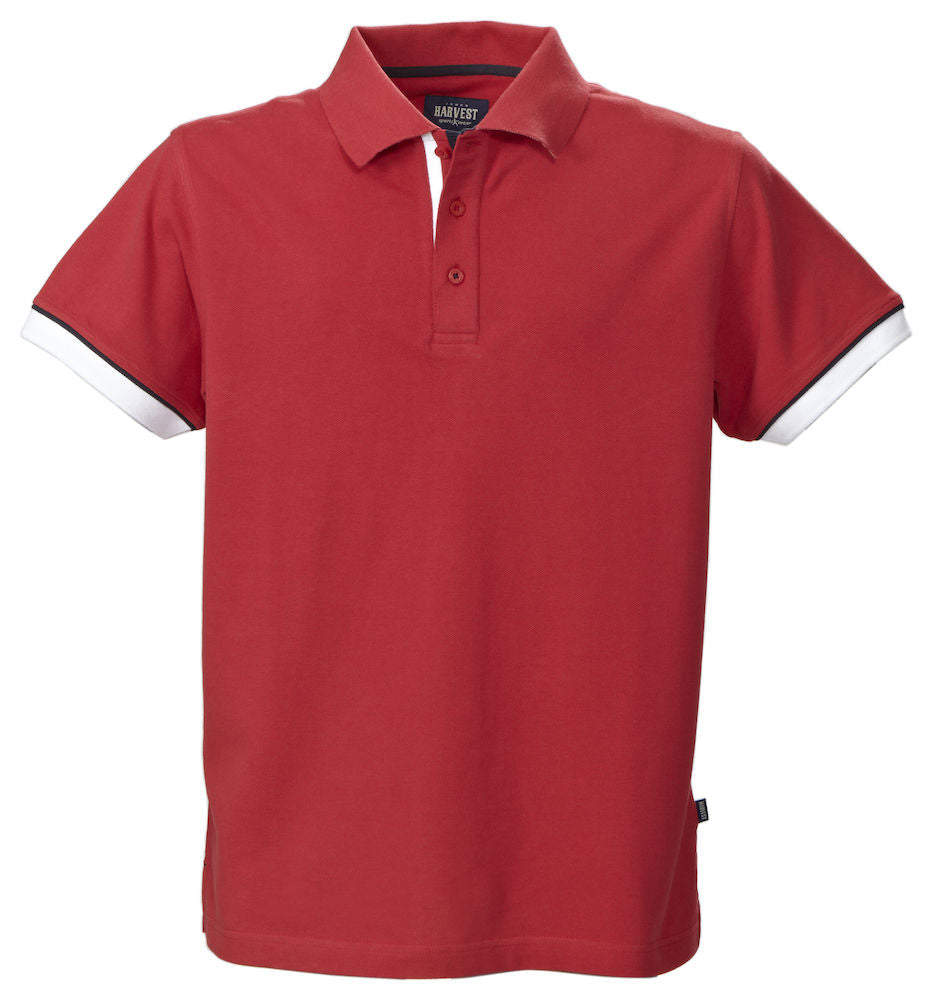 JH202S James Harvest Anderson Cotton Polos Mens